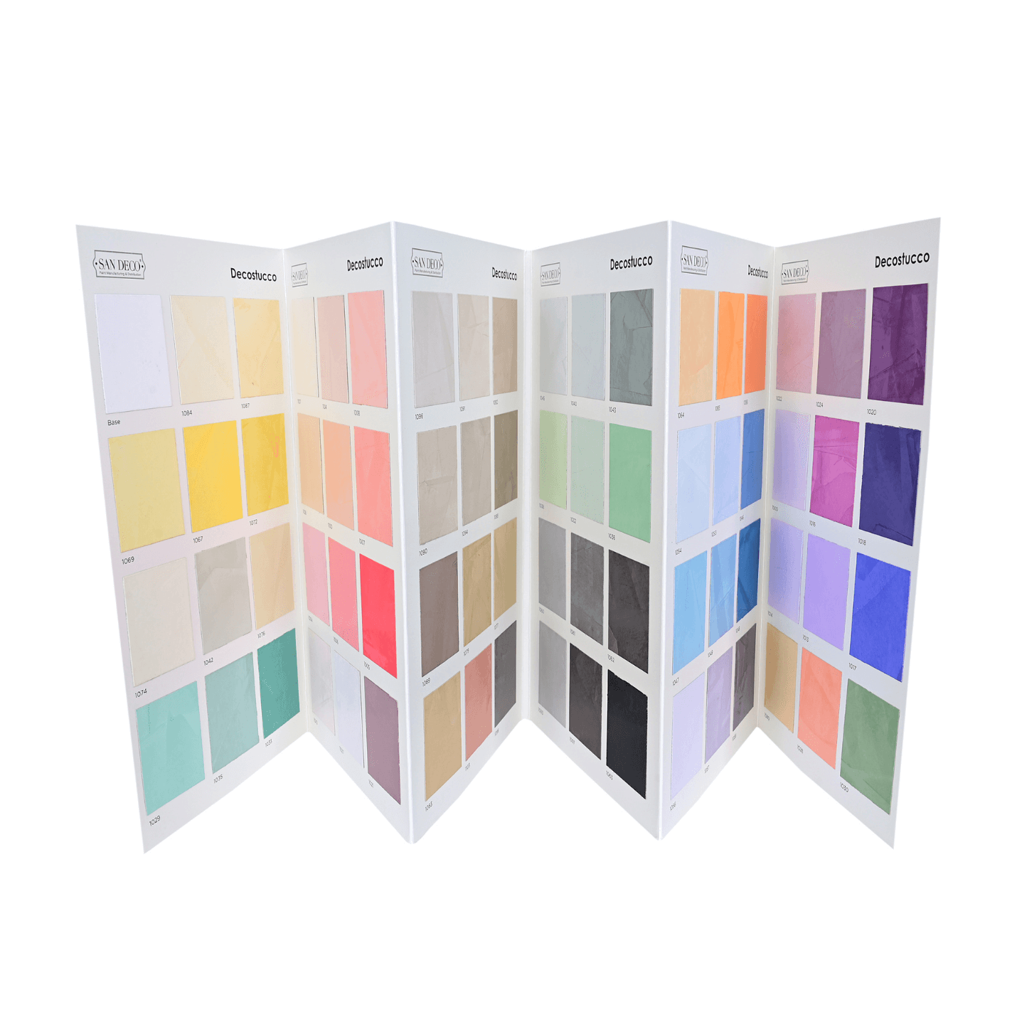 Decoturf Color Chart Decostucco Colour Chart