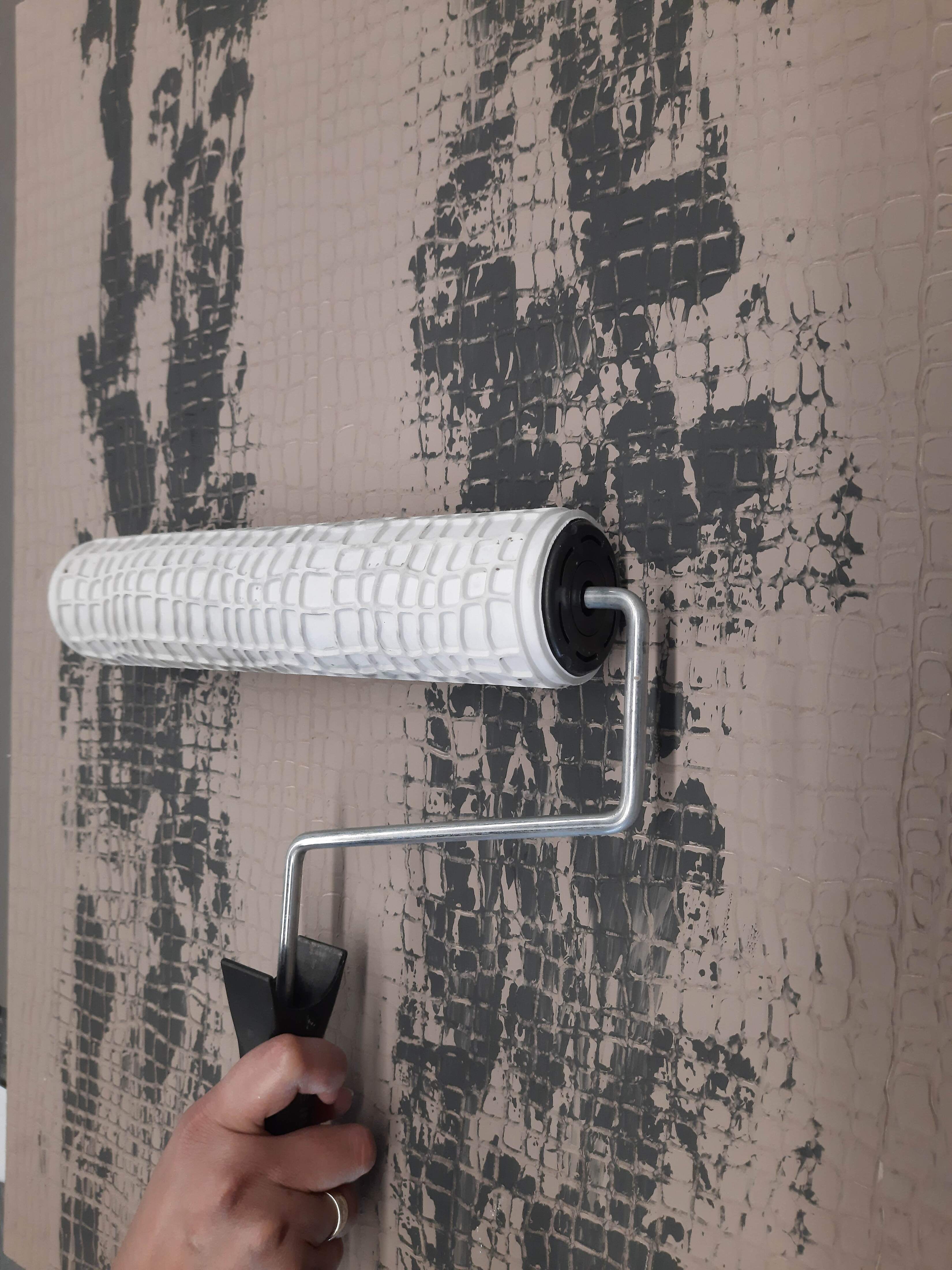 San Deco Decorative Paint Roller - Snake Pattern